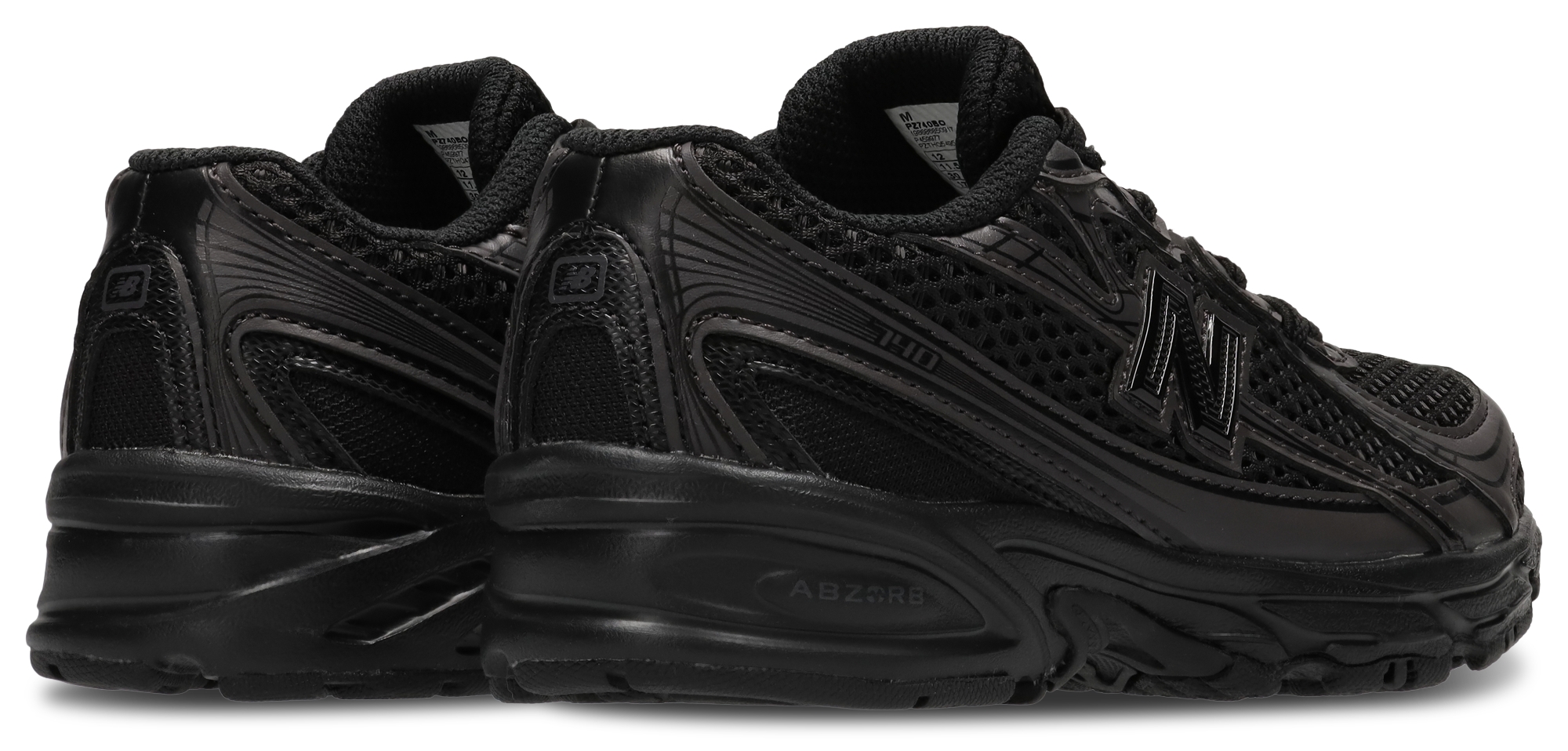 New Balance 740 - Maternelle Chaussures – Black Cement-Black Bo