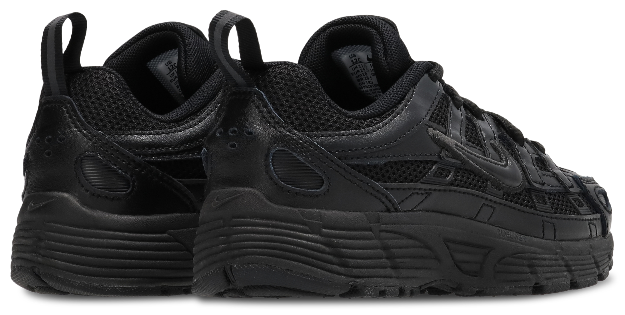 Nike P-6000 - Maternelle Chaussures – Black-Black (316479657104)