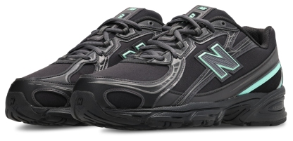 New Balance 740 - Homme Chaussures – Black-Bright Mint