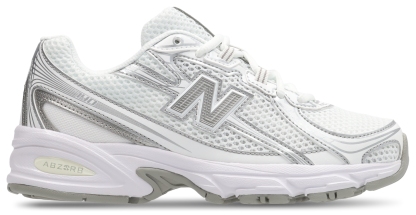 New Balance 740 - Primaire-College Chaussures – White-White