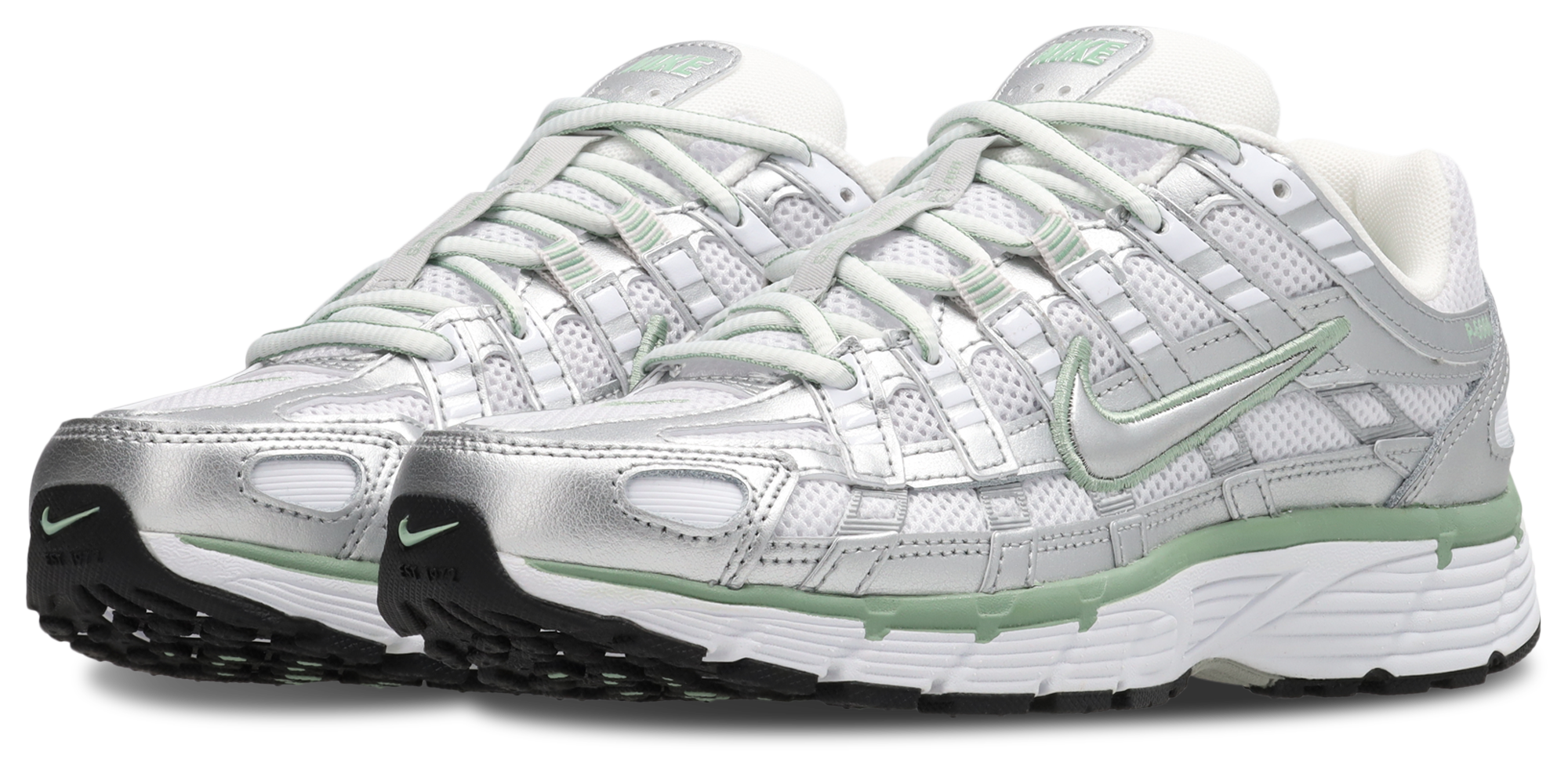 Nike P-6000 - Femme Chaussures – Mtlc Silver-Steam-White