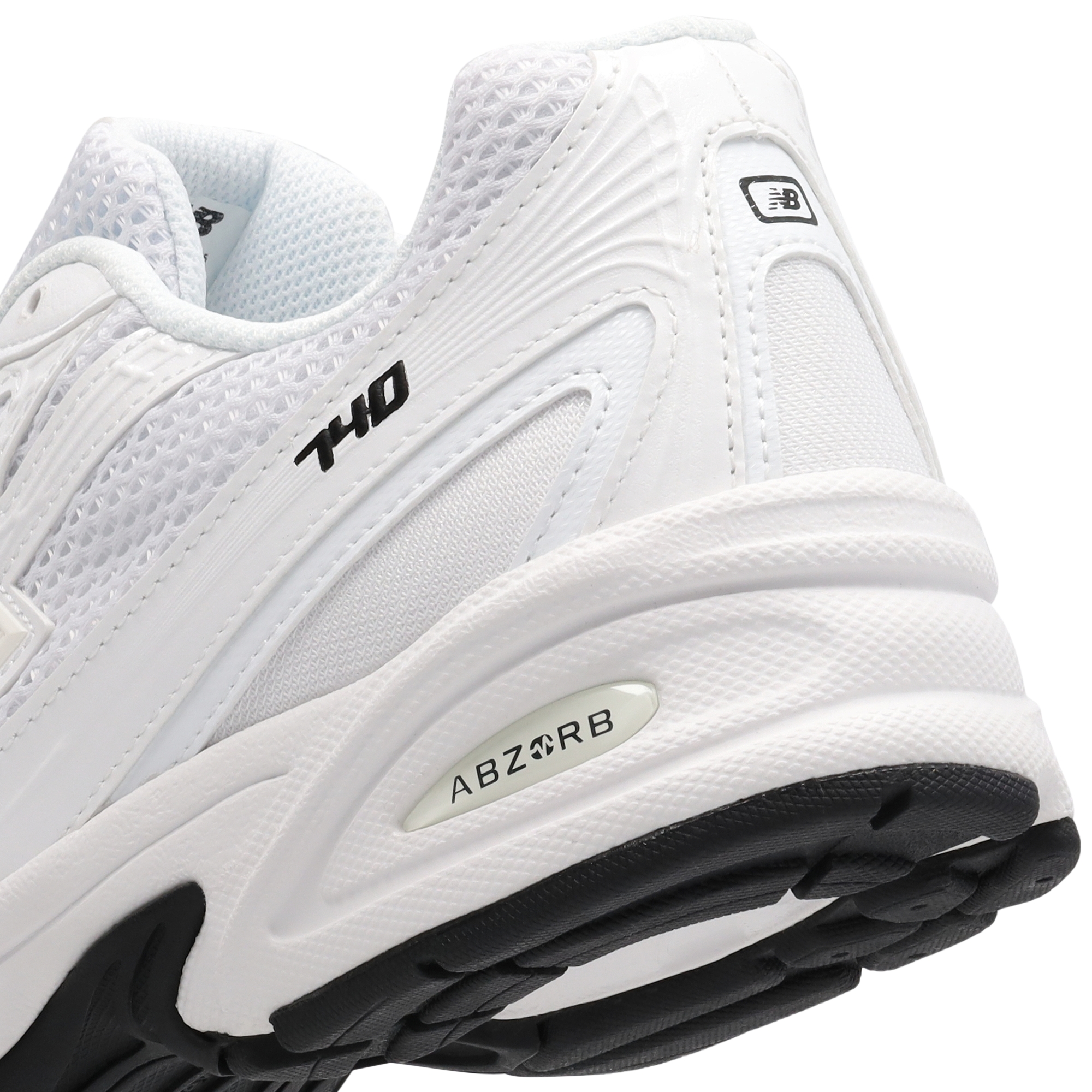 New Balance 740 - Homme Chaussures – Nb White-Black Ww2