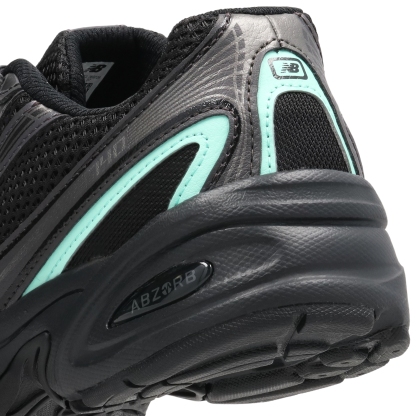 New Balance 740 - Primaire-College Chaussures – Black-Bright Mint