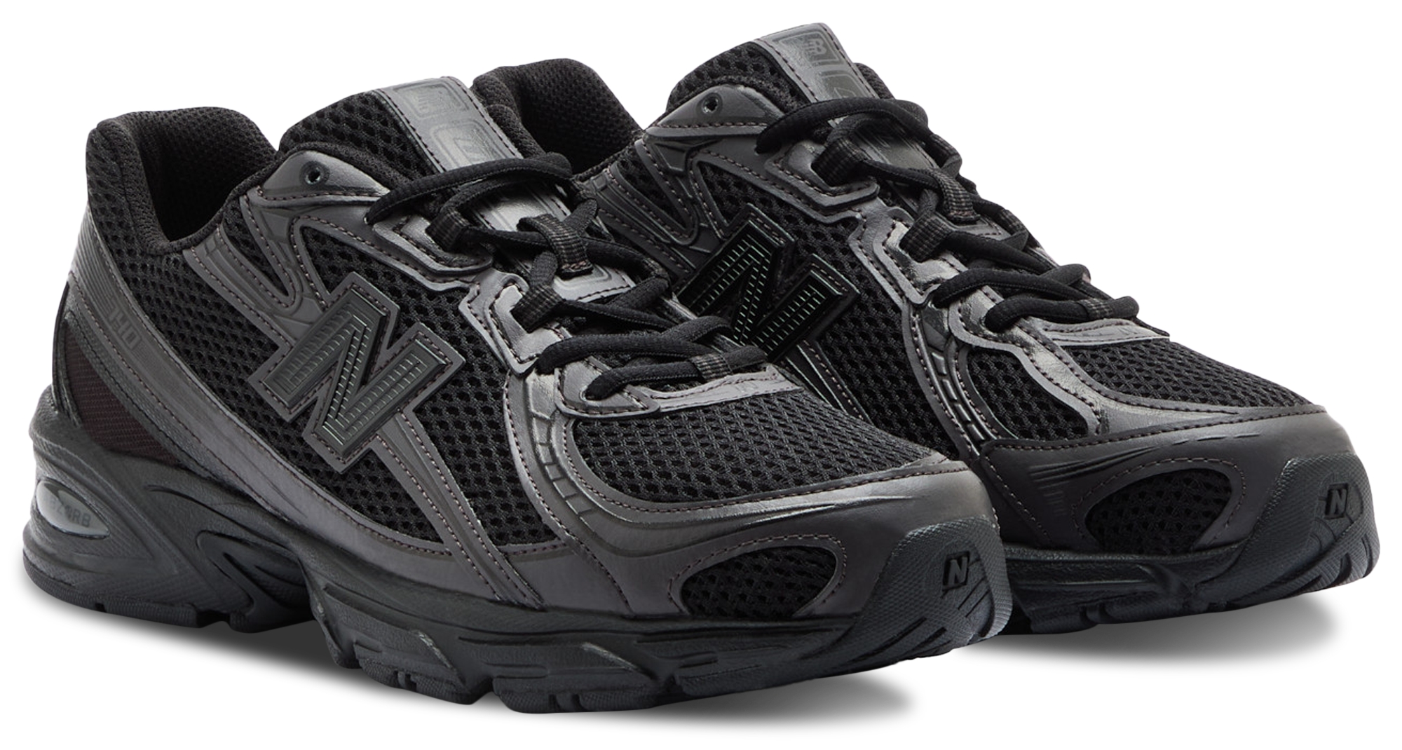 New Balance 740 - Homme Chaussures – Black-Black Cement Bo2