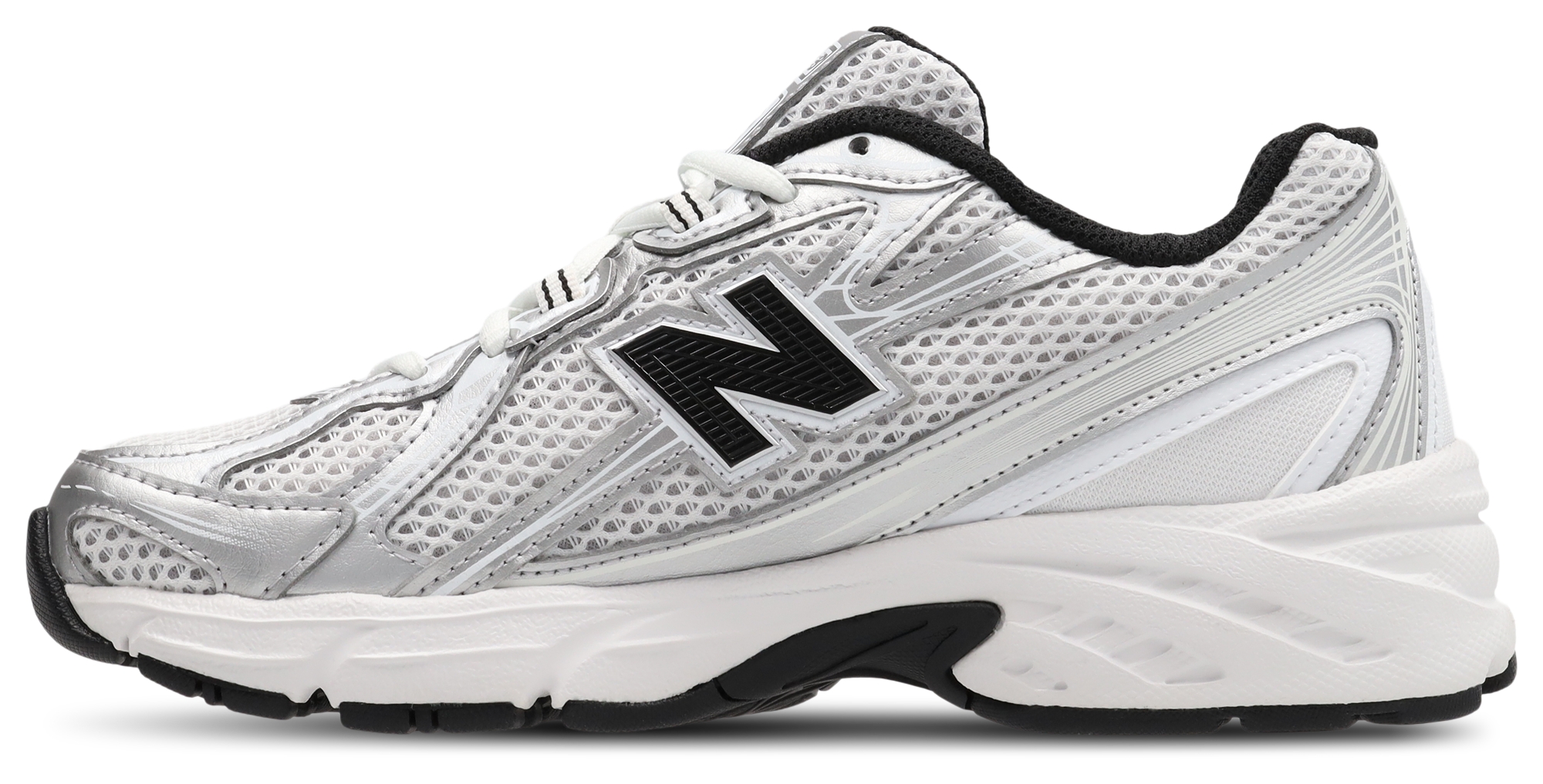 New Balance 740 - Primaire-College Chaussures – Silver Metalic-Black Nw