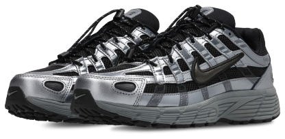 Nike P-6000 - Primaire-College Chaussures – Black-Smoke Grey-Mtlc Cool Gre