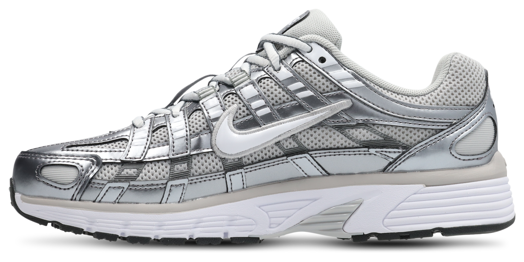 Nike P-6000 - Femme Chaussures – Grey Fog-White-Mtlc Cool Grey