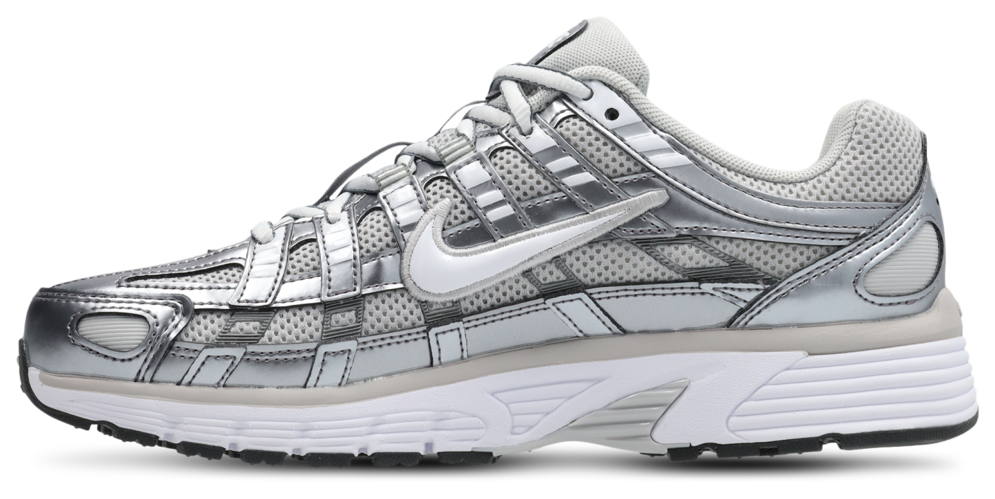 Nike P-6000 - Femme Chaussures – Grey Fog-White-Mtlc Cool Grey