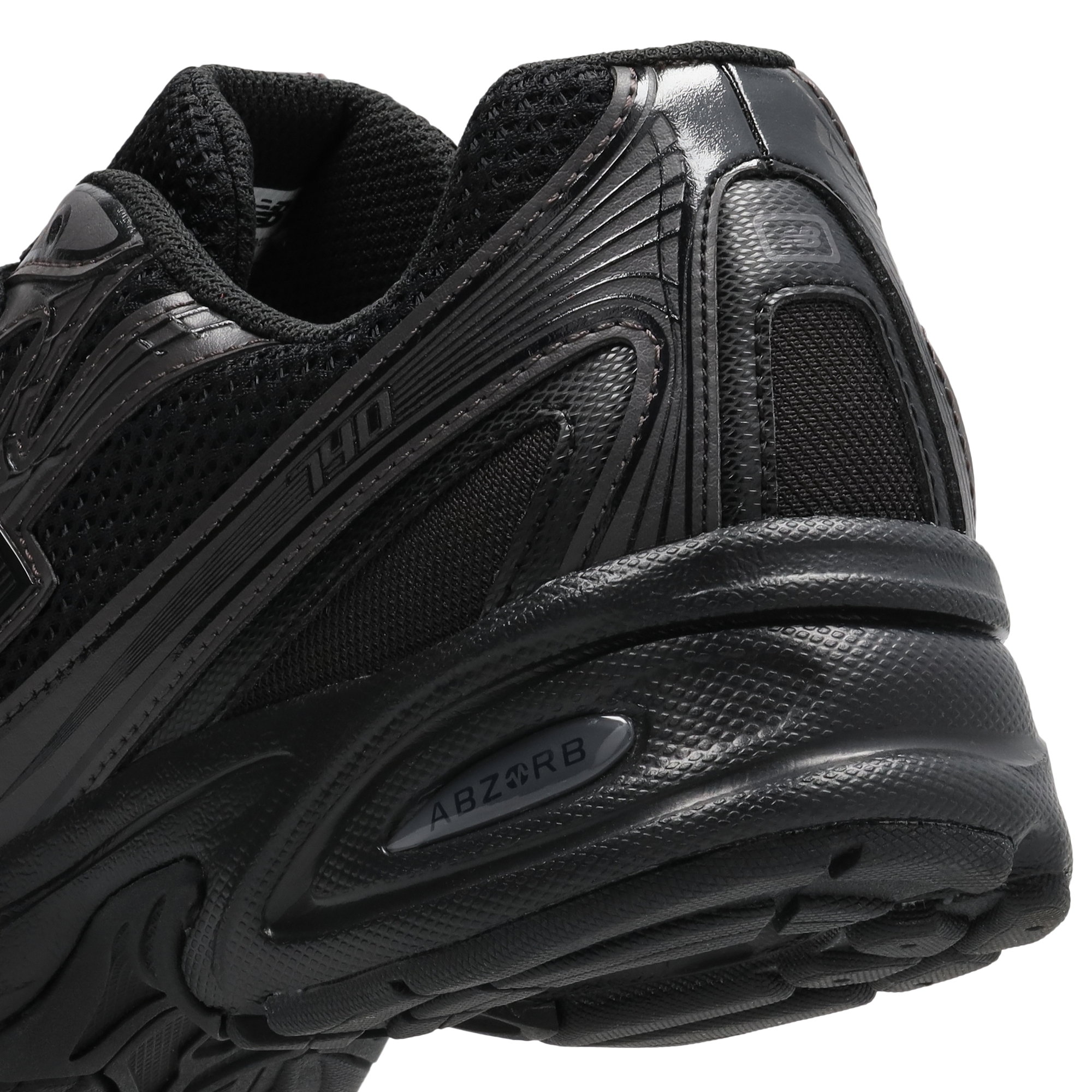 New Balance 740 - Homme Chaussures – Black-Black Cement Bo2