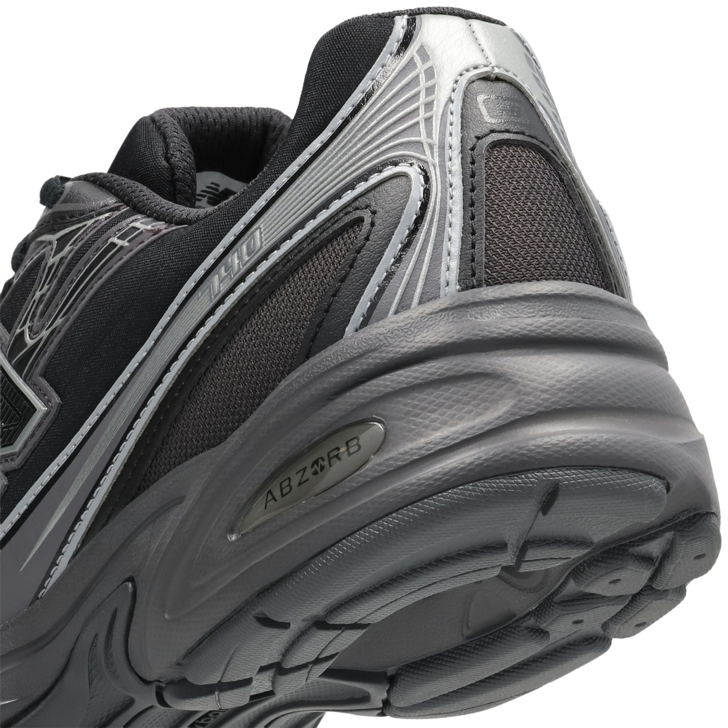New Balance 740 - Homme Chaussures – Black-Black Cement-Grey