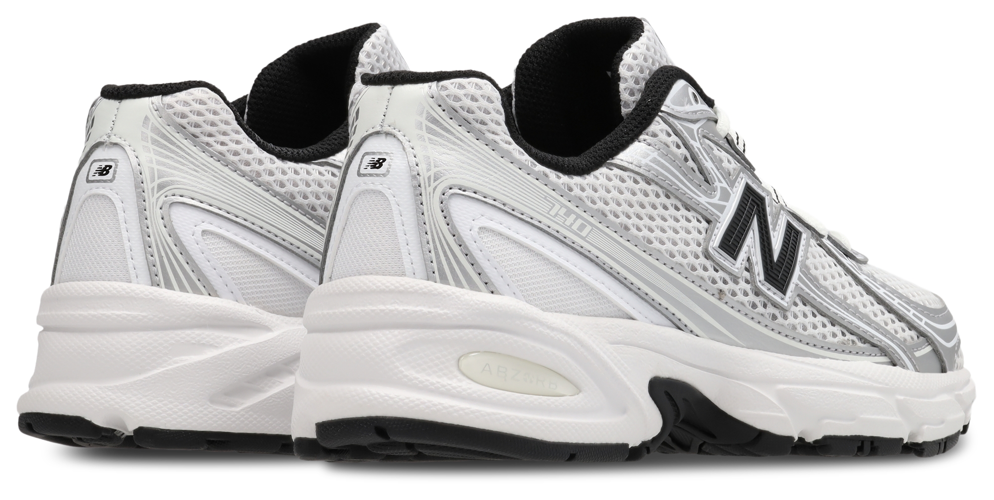 New Balance 740 - Primaire-College Chaussures – Silver Metalic-Black Nw