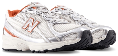 New Balance 740 Bungee Lace - Maternelle Chaussures – Silver Metallic-Cinnamon