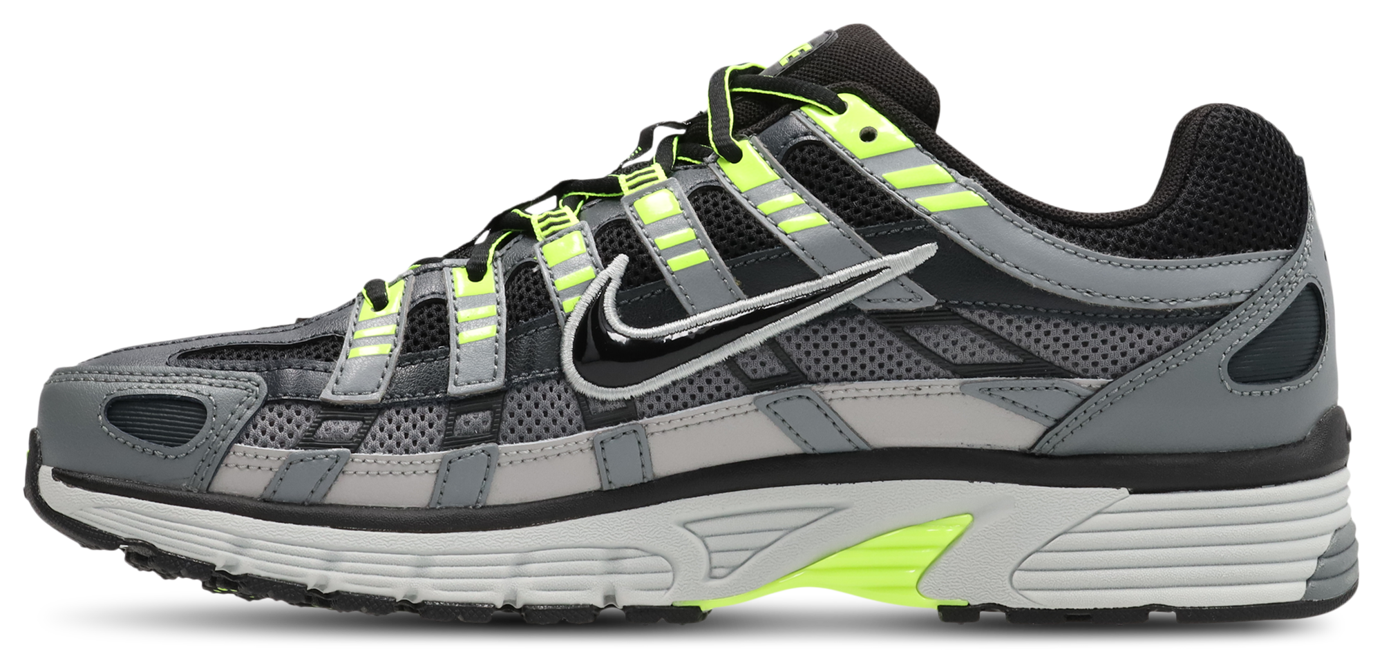 Nike P-6000 - Homme Chaussures – Dk Smoke Grey-Black-Lt Smoke Grey