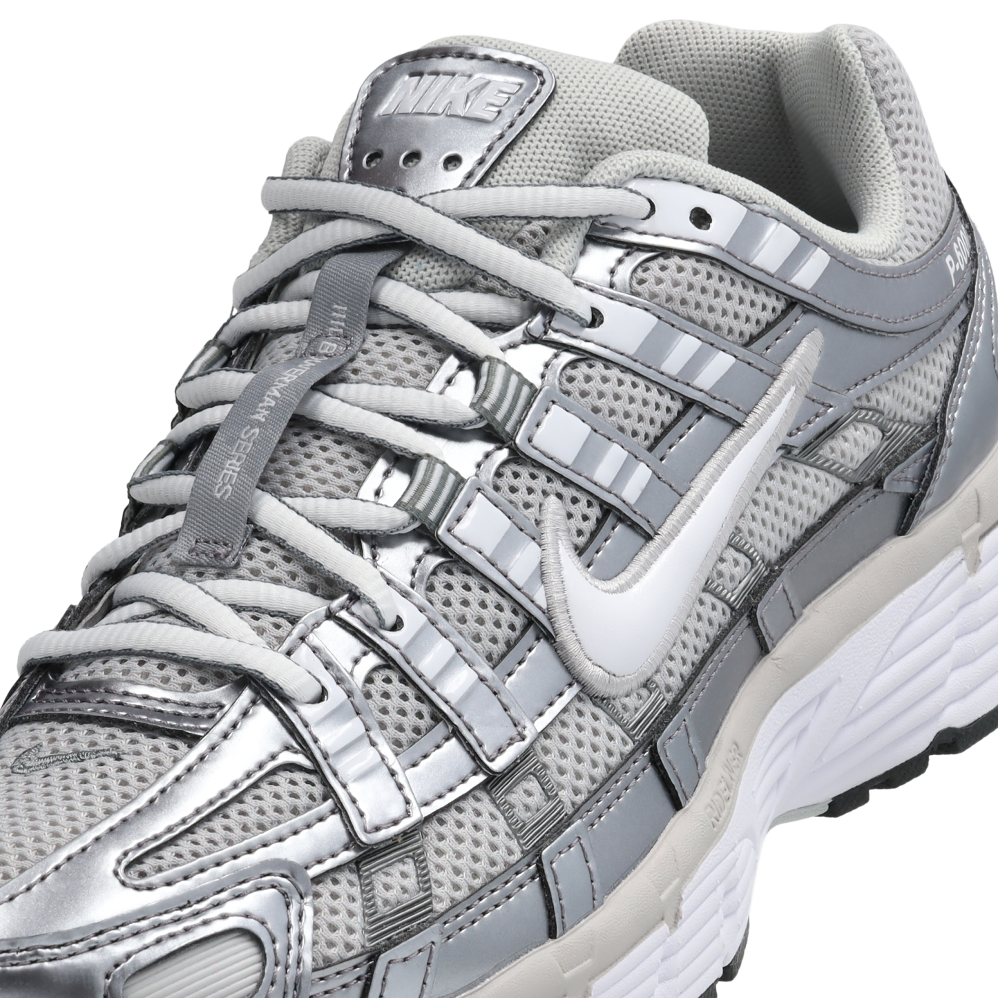 Nike P-6000 - Femme Chaussures – Grey Fog-White-Mtlc Cool Grey
