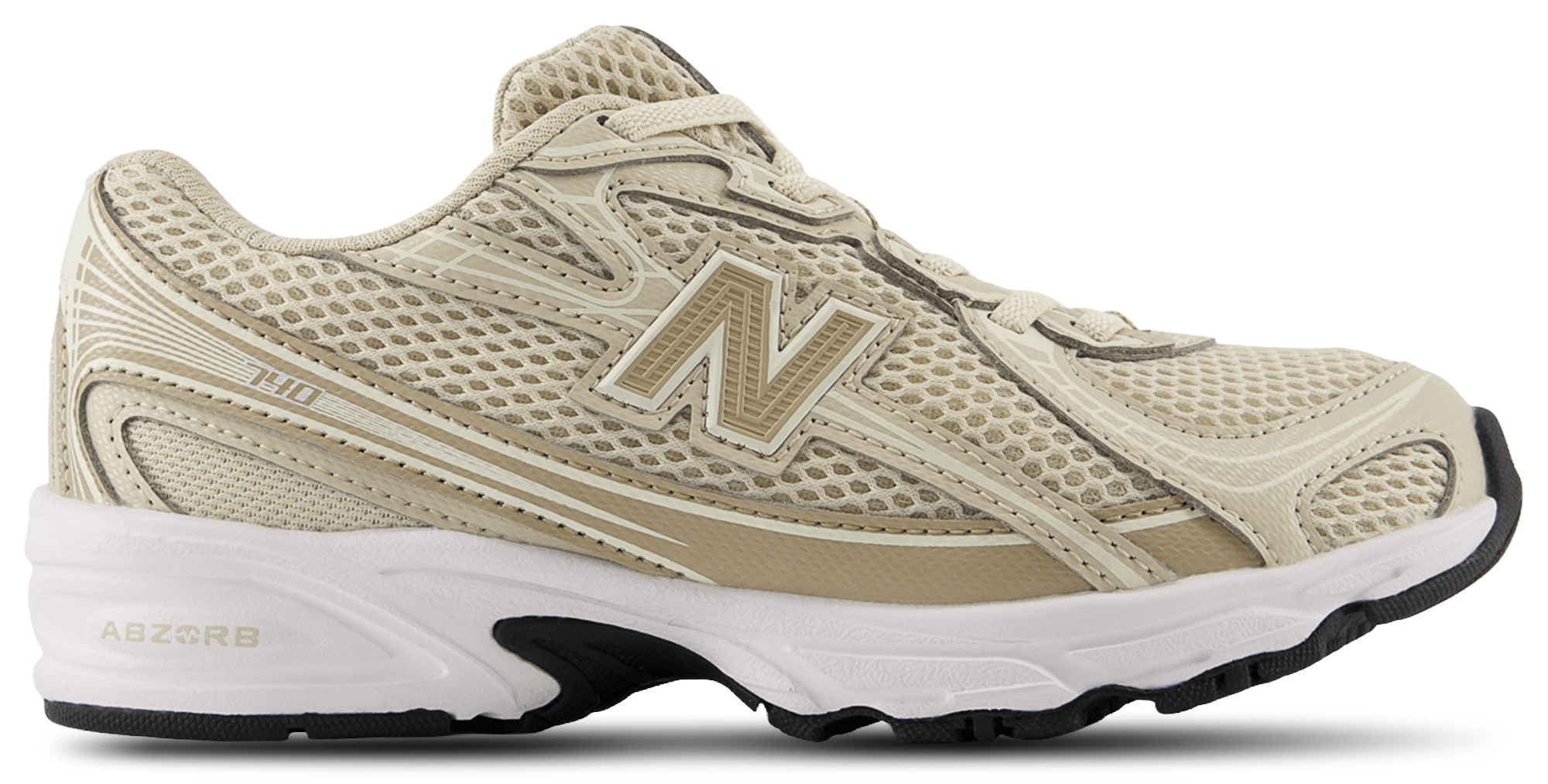 New Balance 740 Bungee Lace - Maternelle Chaussures – Timberwolf-Stoneware