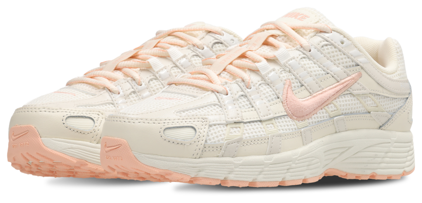 Nike P-6000 - Femme Chaussures – Sail-Arctic Orange-Soft Pearl