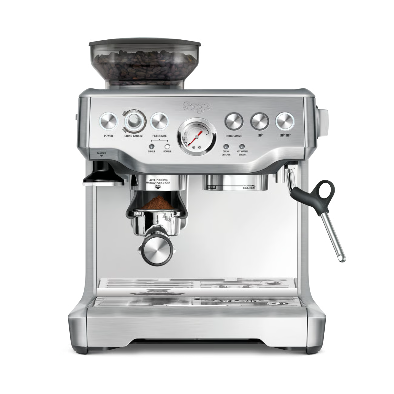 Brethtville Barista Express — Machine à expresso avec broyeur intégré