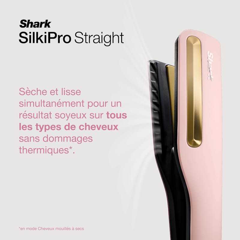 Lisseur Shark Silki Pro tout-en-un