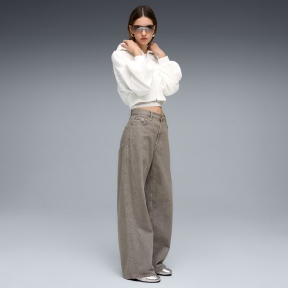 Sneakers Speedcat Silver Femme