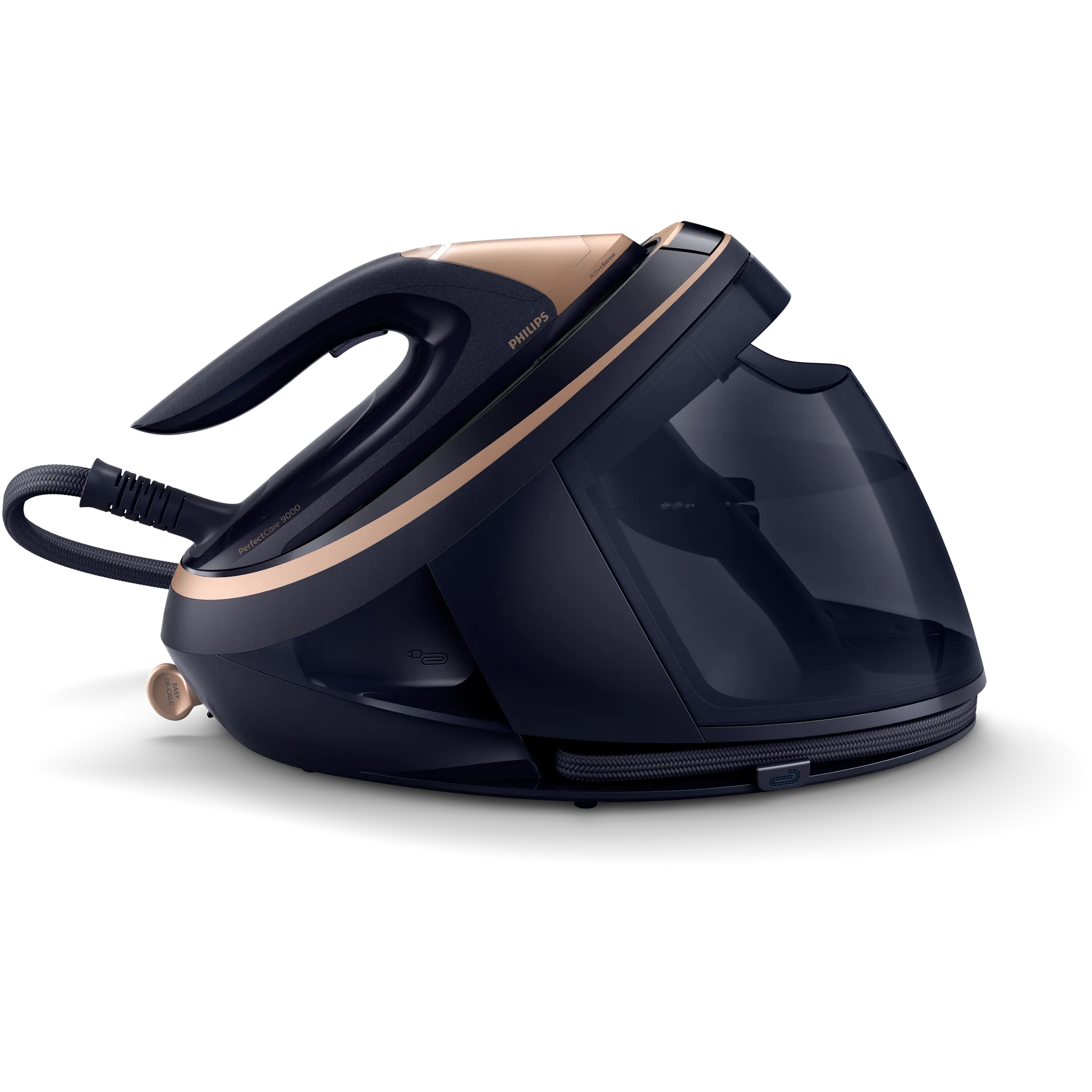 Série 9000 Centrale Vapeur Phthtilips - Iron 9 bars Noir/Doré 1.8L