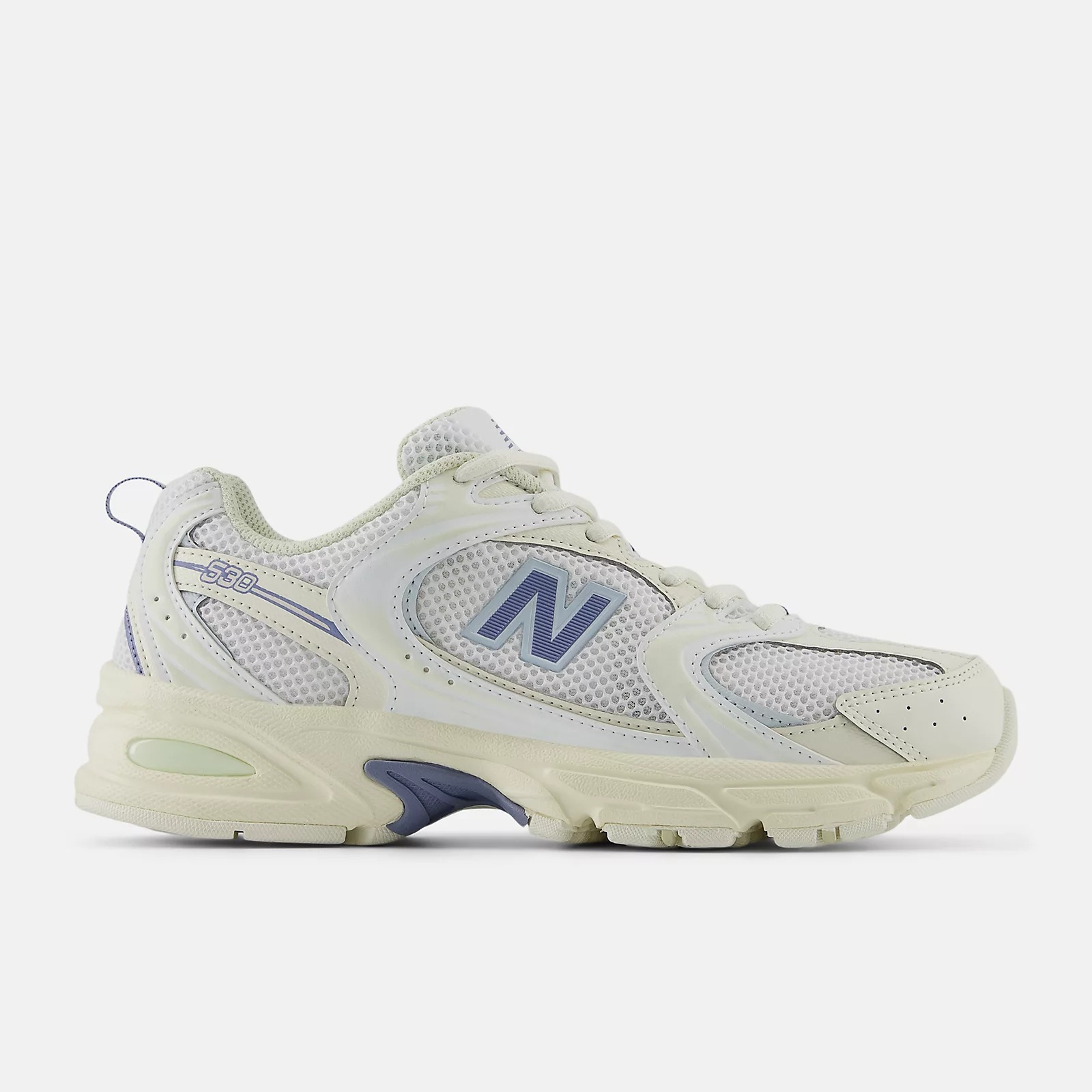 [Copy]New Balathtnce MR530 UNISEX - Baskets basses - Angora with Dusk Shower and Ice Blue