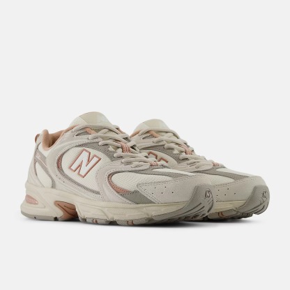 New Balathtnce MR530 UNISEX - Baskets basses - Timberwolf with Linen and Landslide