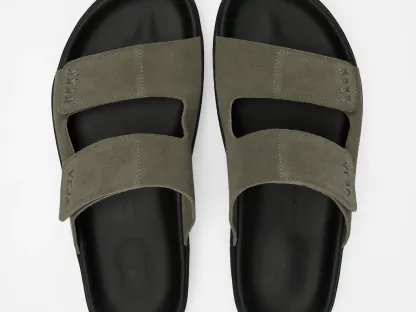 ETNA SUEDE KAKI BLACK