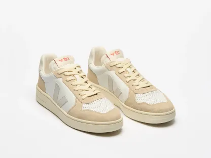 V-82 LEATHER WHITE NATURAL ALMOND