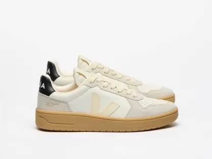 V-82 LEATHER PURE CALCAIRE BLACK