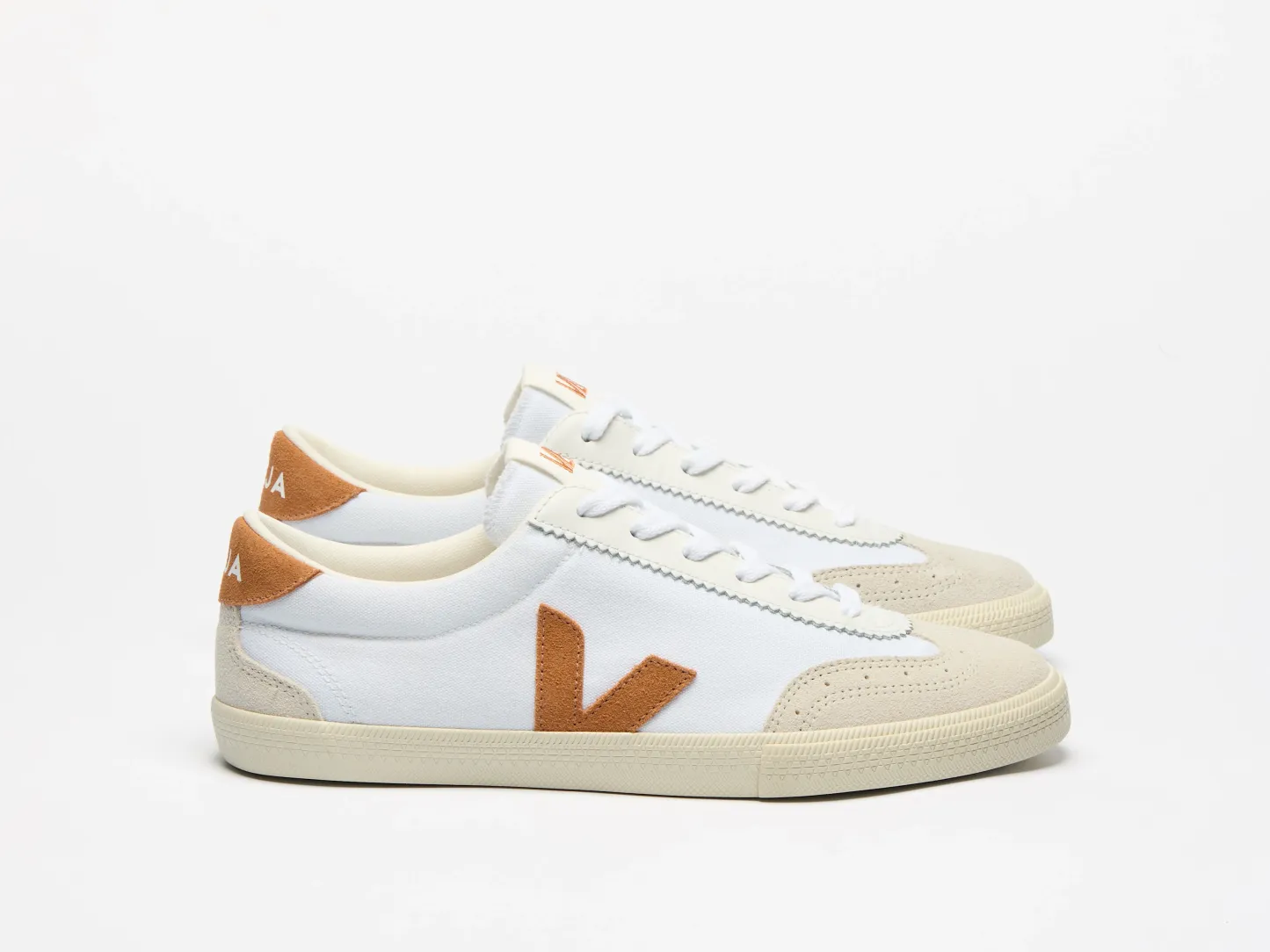 VOLLEY CANVAS WHITE UMBER