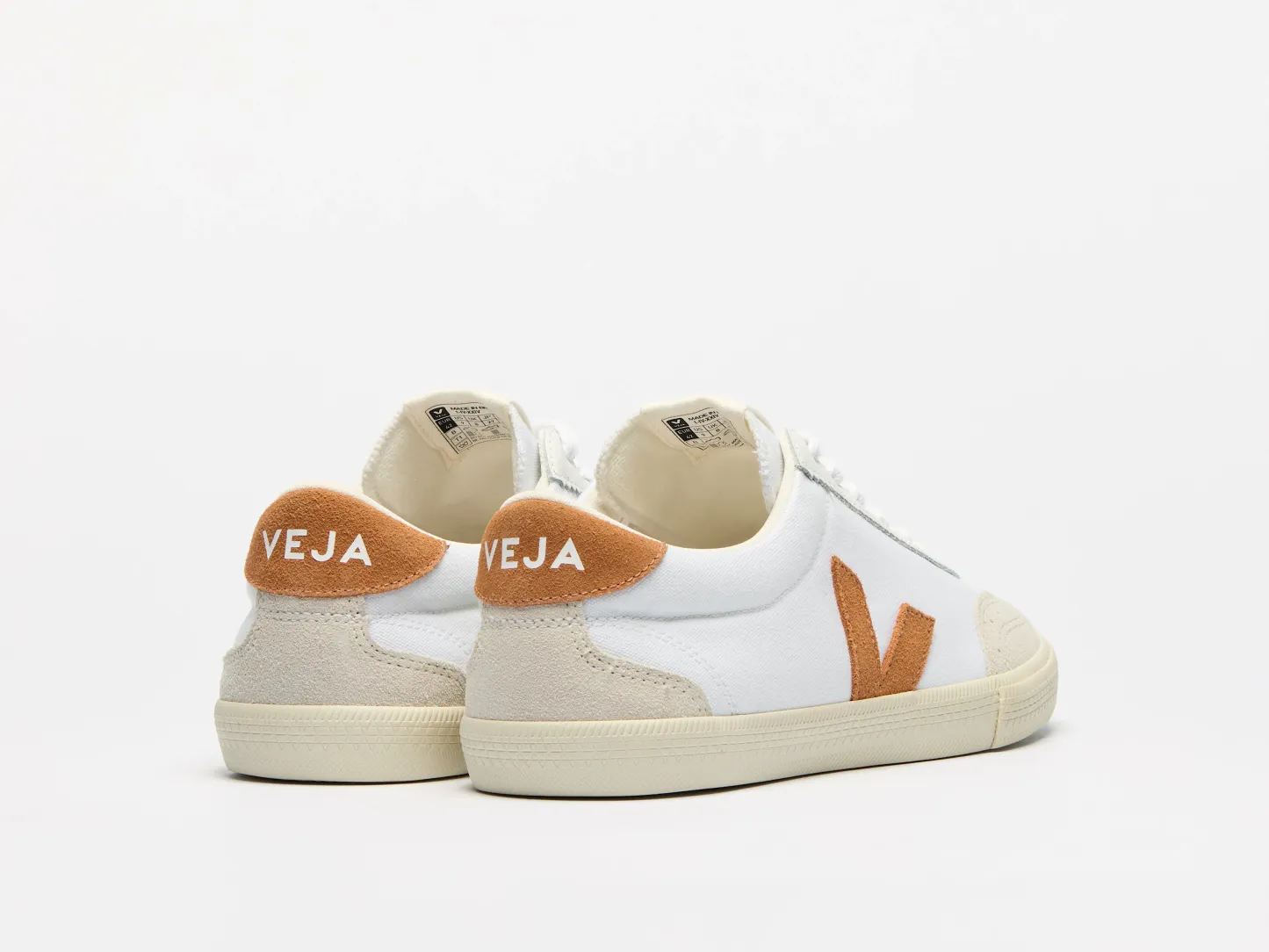 VOLLEY CANVAS WHITE UMBER