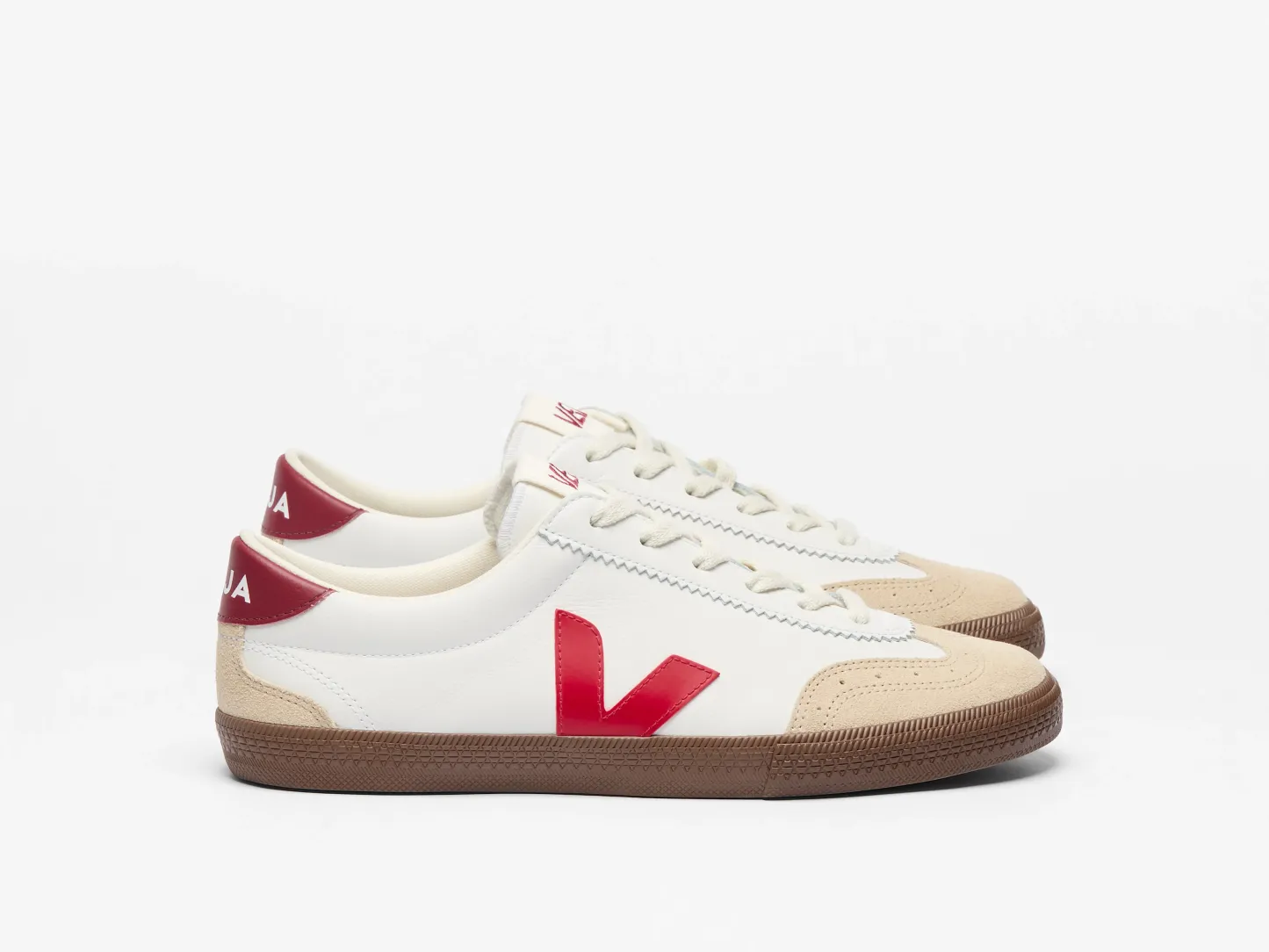 VOLLEY LEATHER WHITE PEKIN BARK