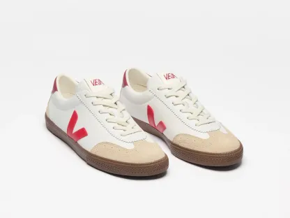 VOLLEY LEATHER WHITE PEKIN BARK