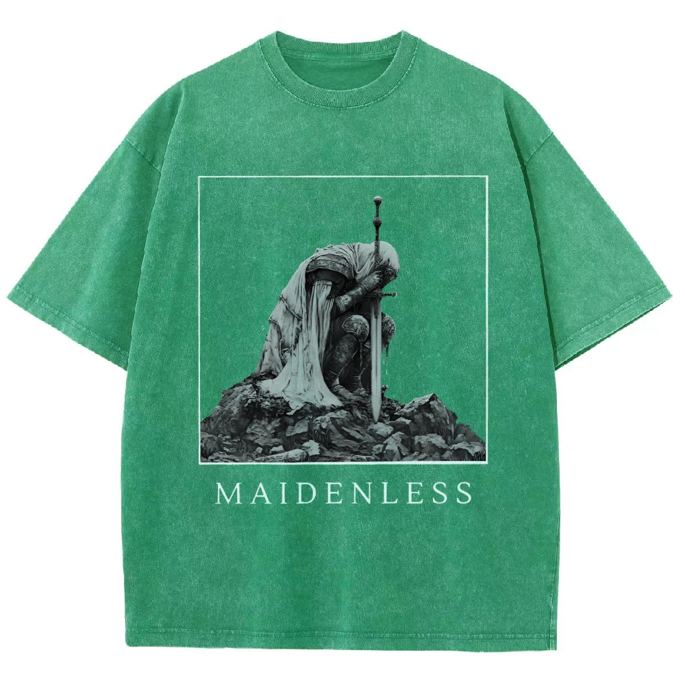Maidenless Vintage Distressed T-shirt
