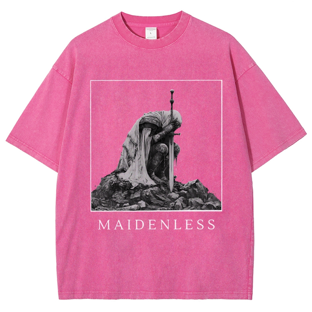 Maidenless Vintage Distressed T-shirt