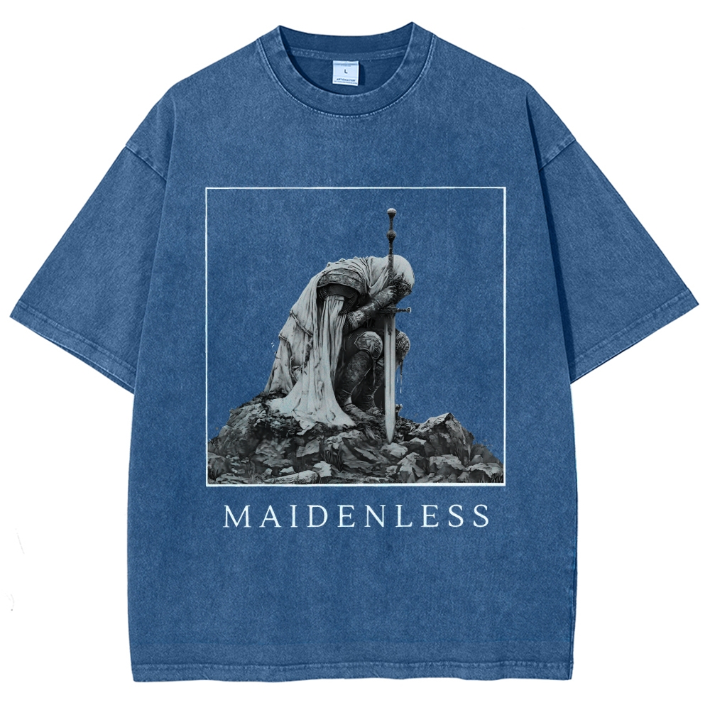 Maidenless Vintage Distressed T-shirt