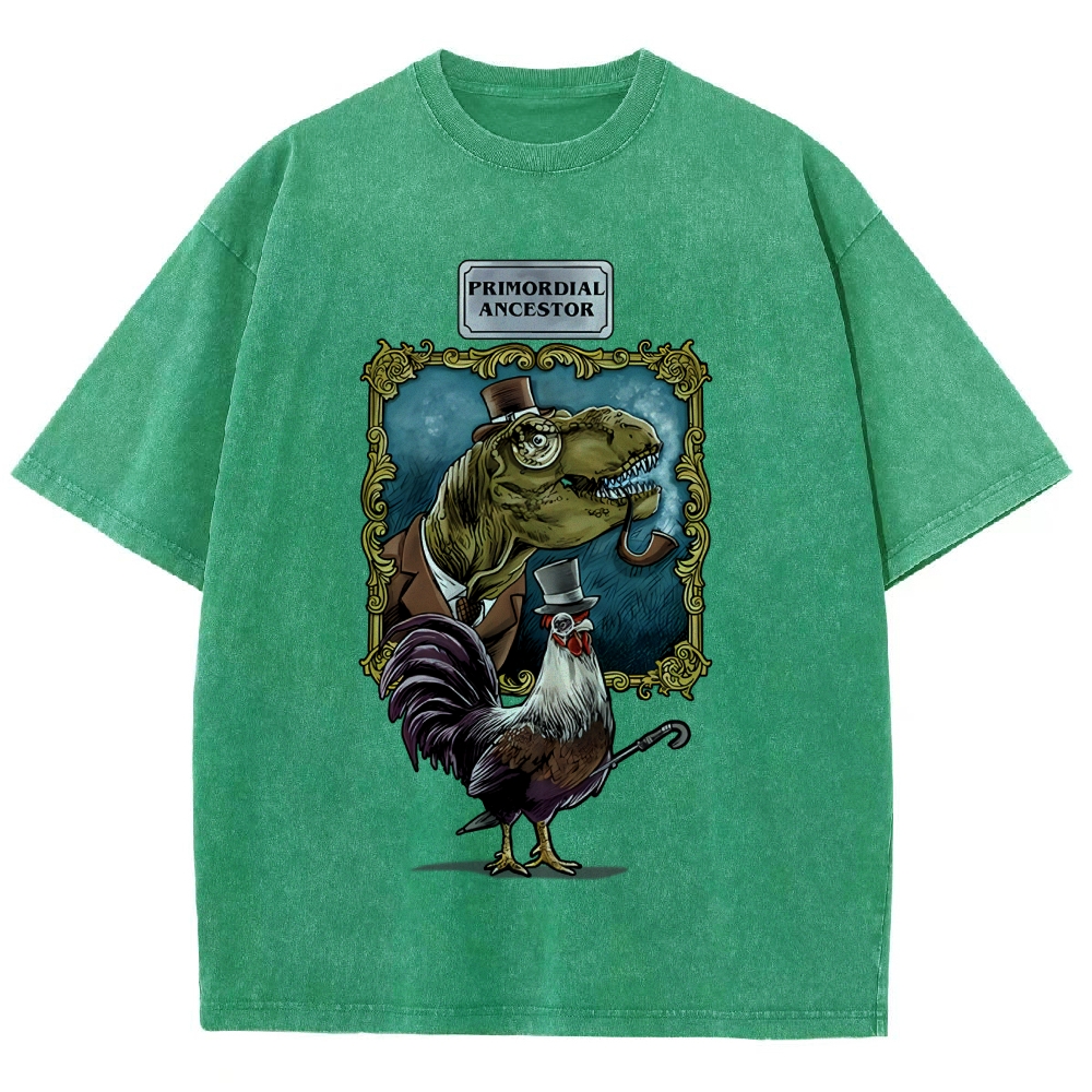 Primordial Ancestor Vintage Distressed T-shirt