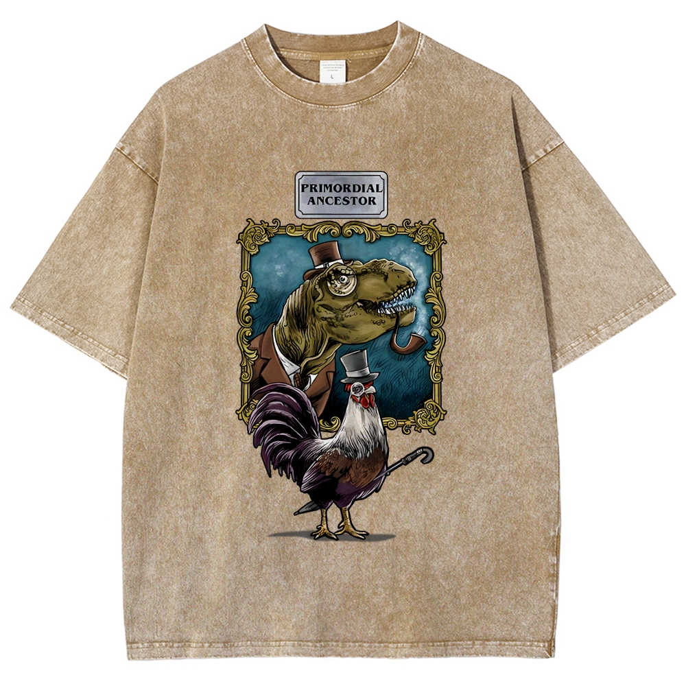 Primordial Ancestor Vintage Distressed T-shirt