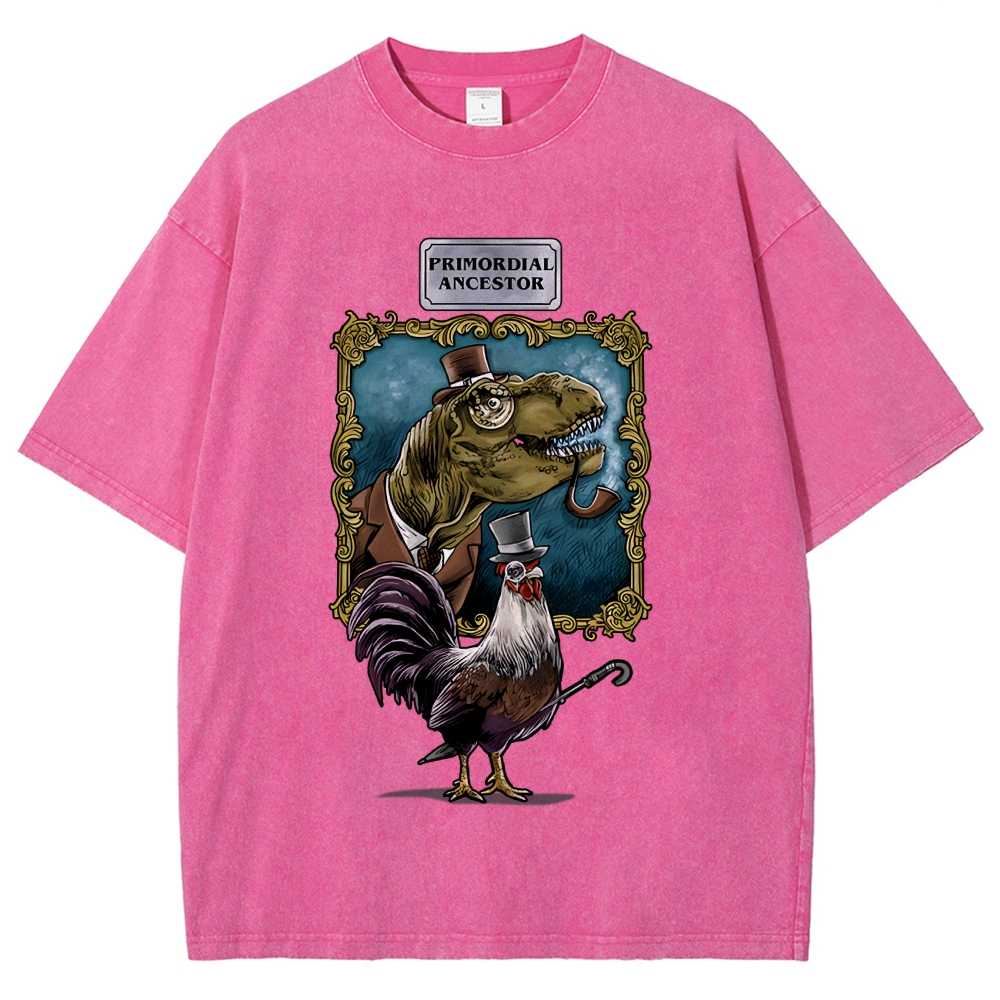 Primordial Ancestor Vintage Distressed T-shirt