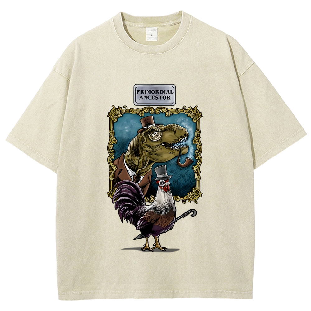 Primordial Ancestor Vintage Distressed T-shirt