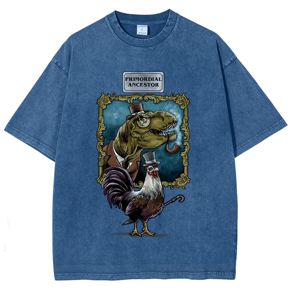 Primordial Ancestor Vintage Distressed T-shirt