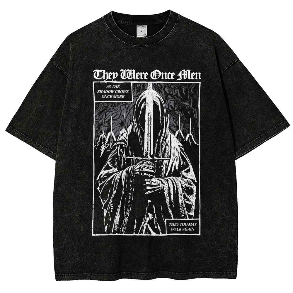 They Were Once Men Vintage Distressed T-shirt