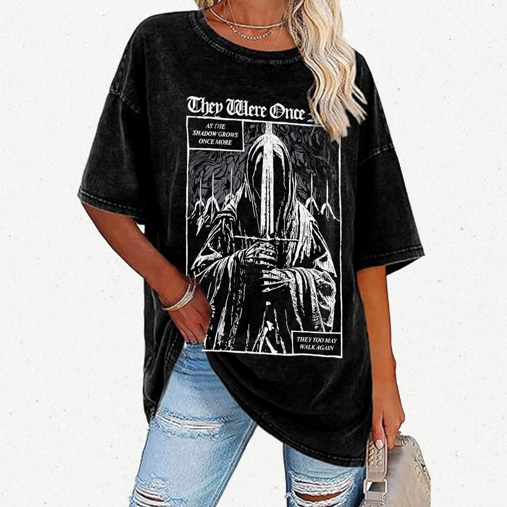 They Were Once Men Vintage Distressed T-shirt