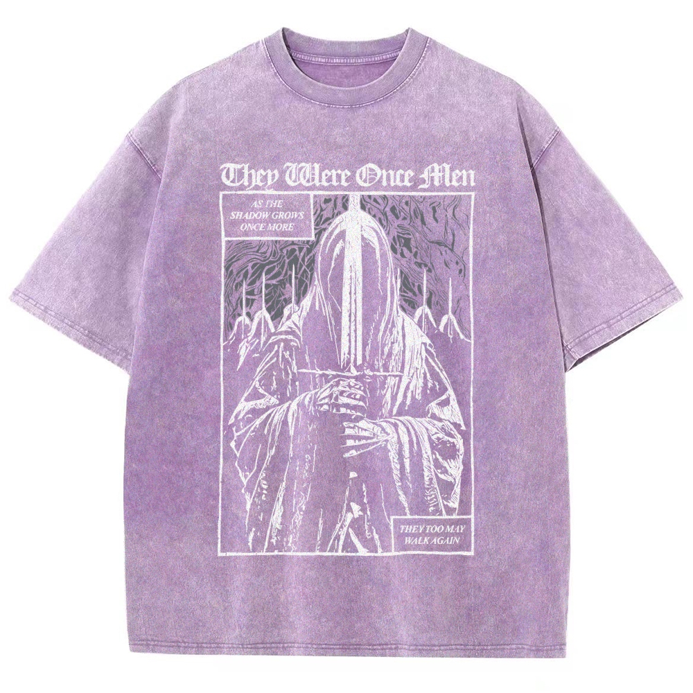 They Were Once Men Vintage Distressed T-shirt