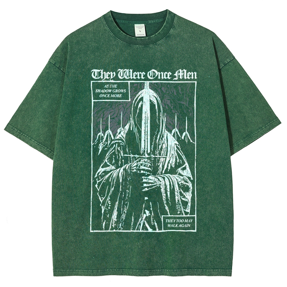 They Were Once Men Vintage Distressed T-shirt