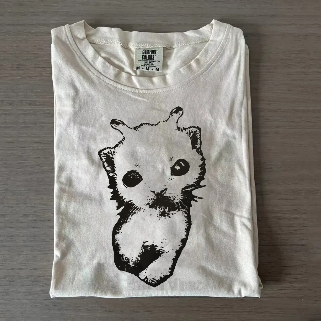 Silly Cat Alien Y2K T-Shirt