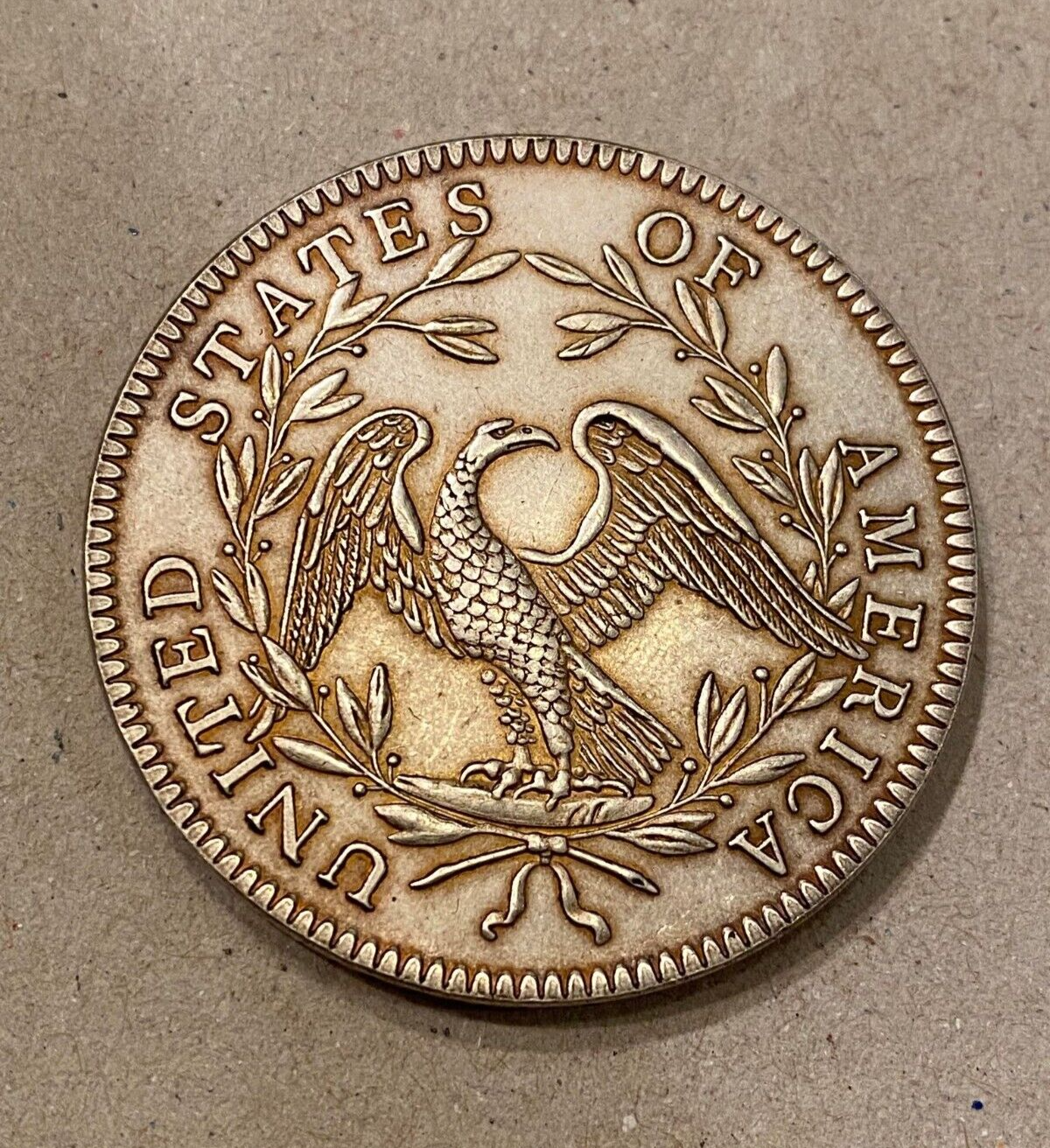 1794 Liberty Flowing Hair American Us United States Dollar Silver