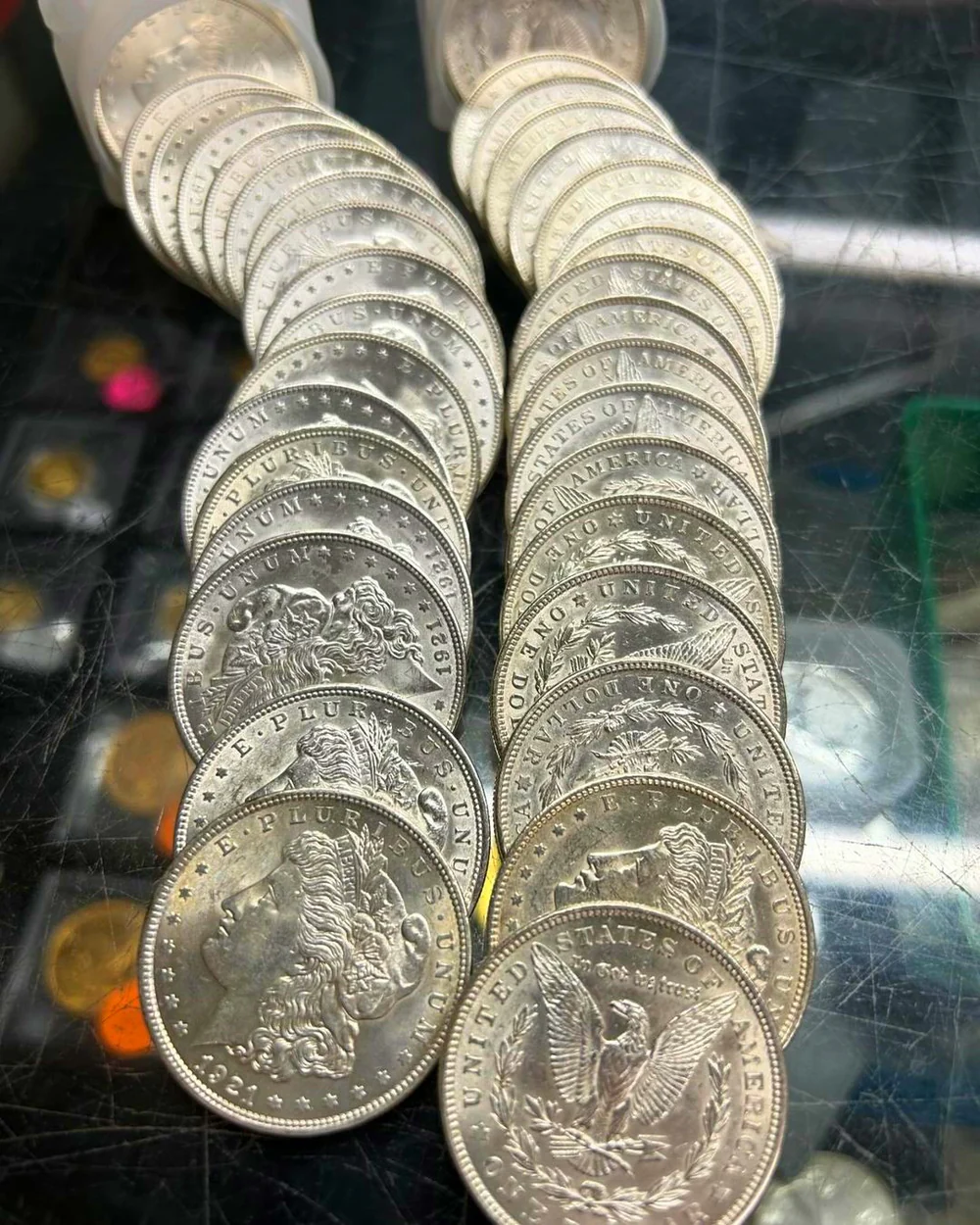 The Complete Collection of Morgan Silver Dollars 1878-1902