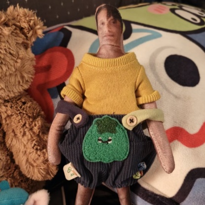Customized Personalized Abstract Little Doll - Absolutely ugly, absolutely hilarious！