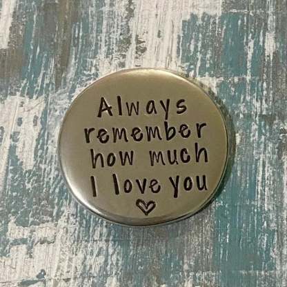 🎄CHRISTMAS PREFERRED🎁 - HEARTFELT PEWTER POCKET TOKENS